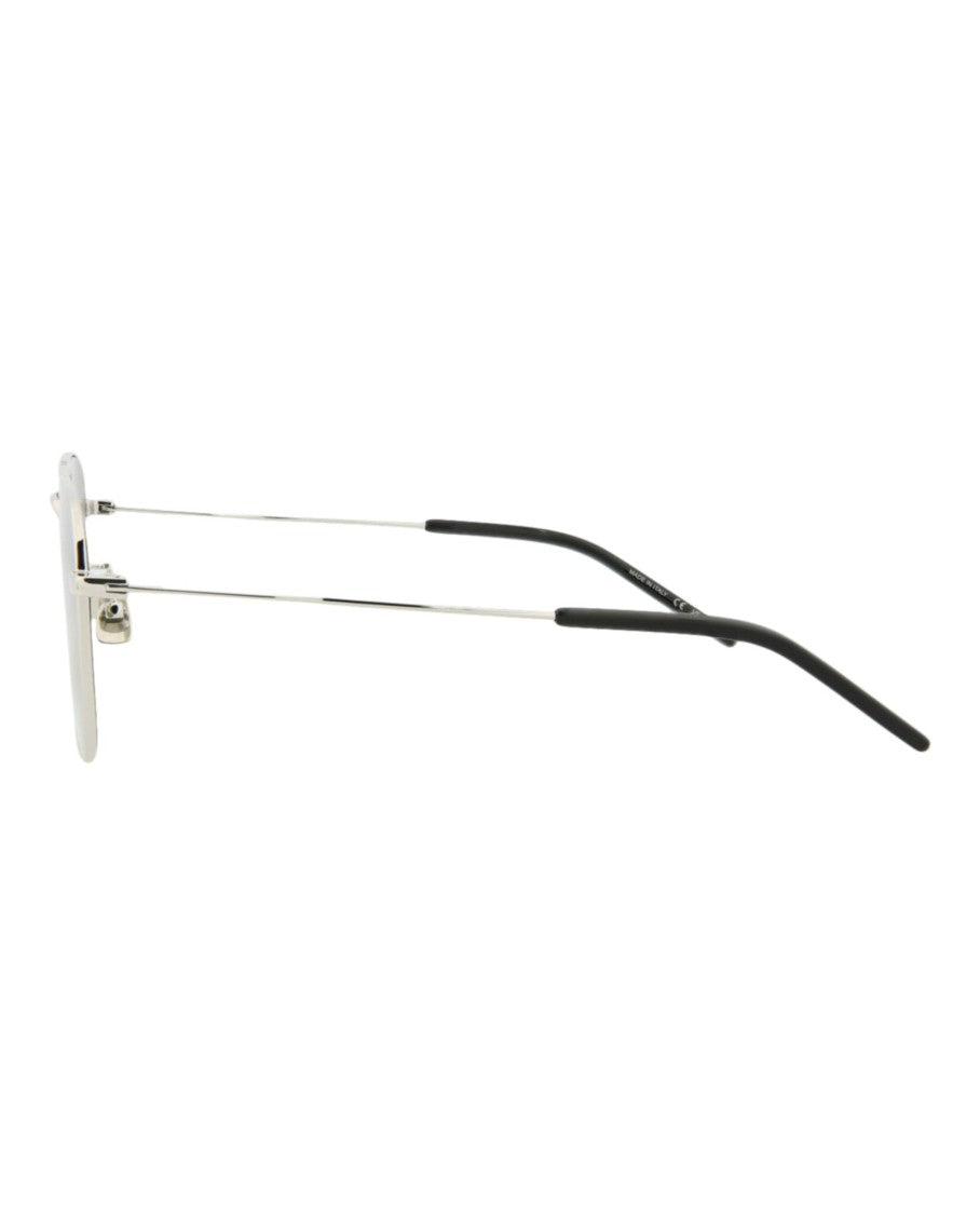 Saint Laurent Aviator-Frame Metal Sunglasses