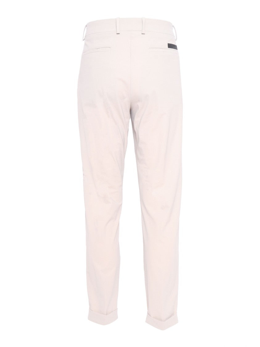 Rrd Tailored Neutrals Micro Chino Pants With Rolled Cuffs