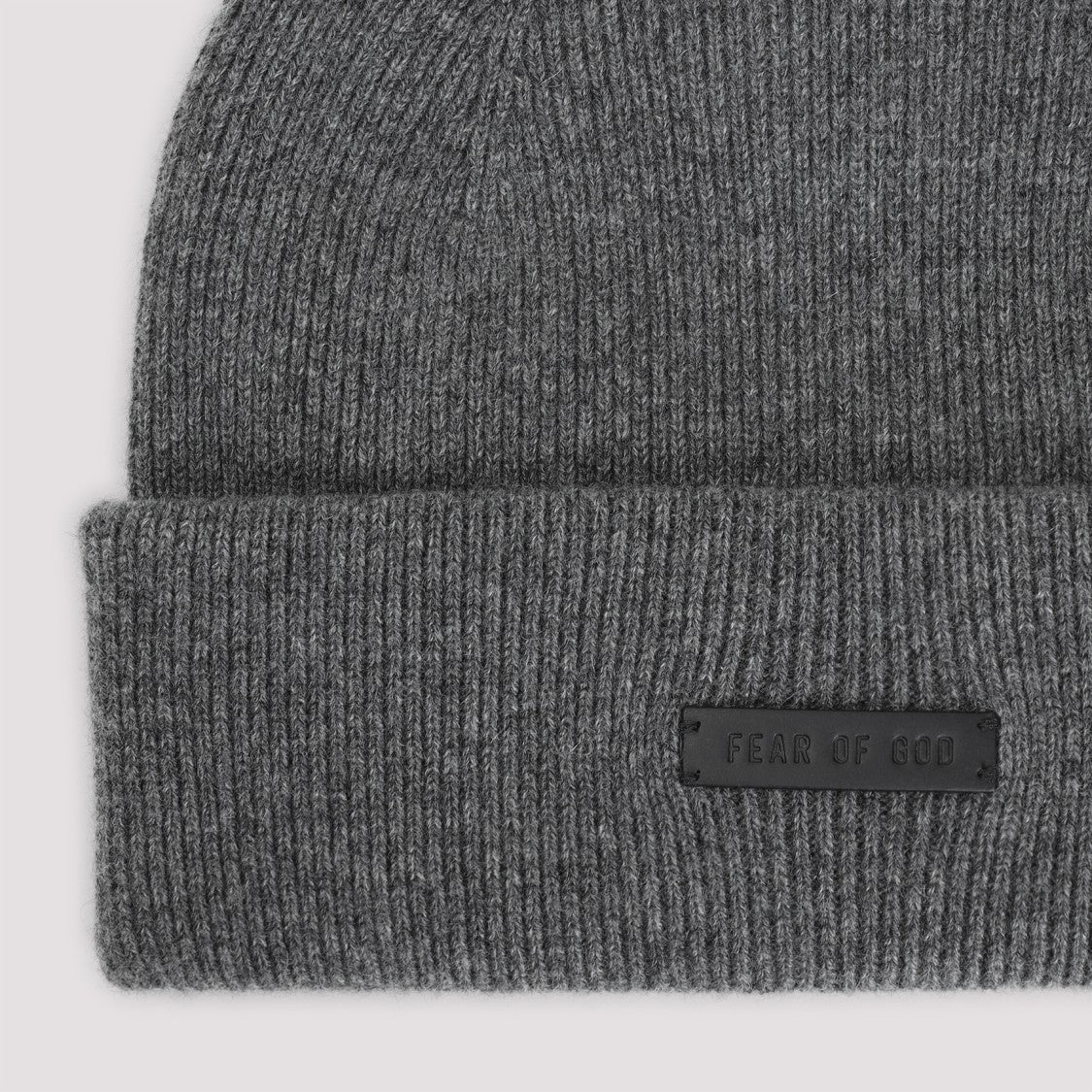 Fear Of God Cashmere Beanie Hat With Fold-Over Cuff