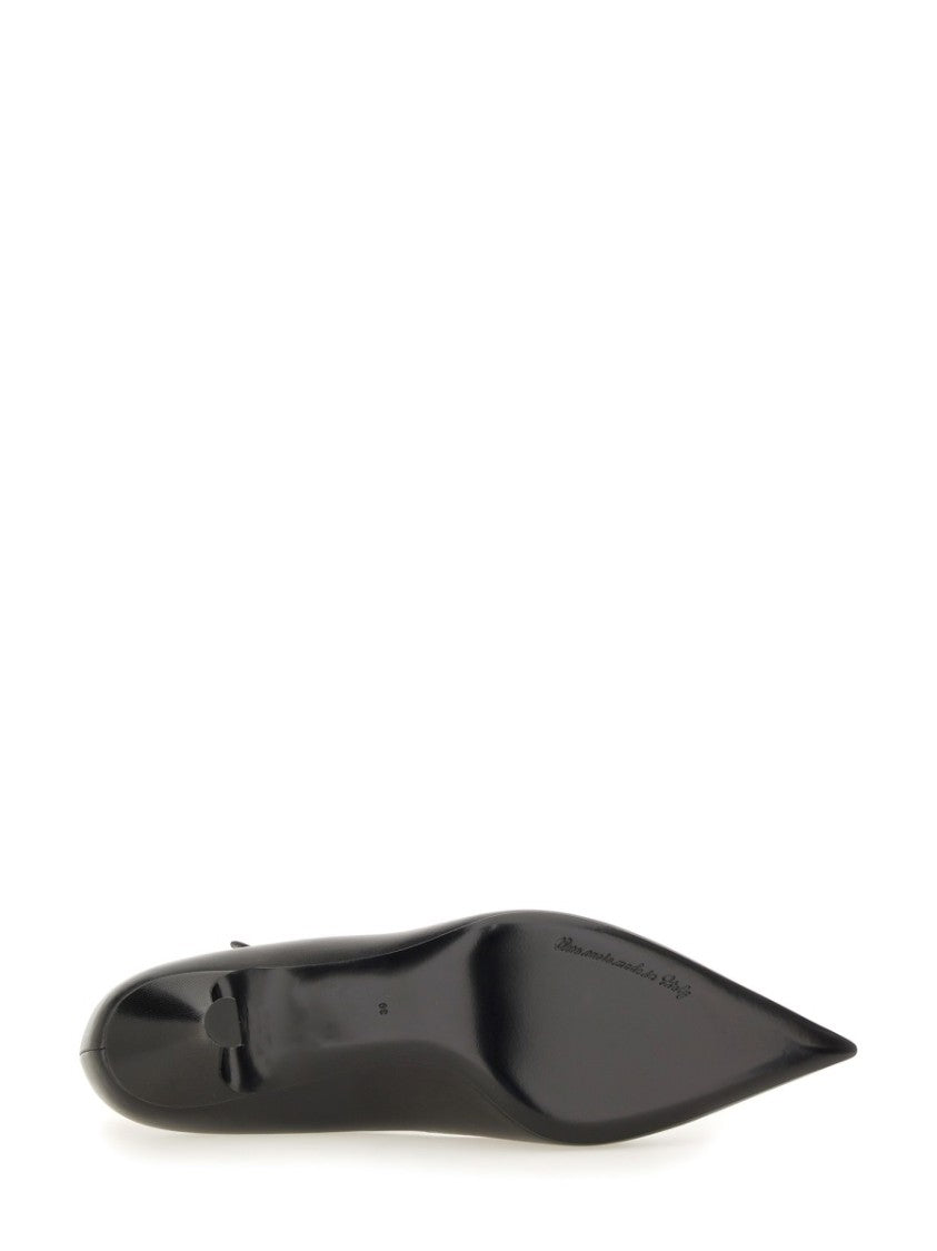Dolce & Gabbana Pointed Toe Leather Pumps