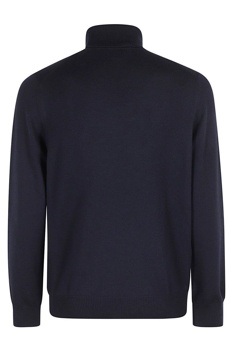 Fay High-Collar Turtleneck Sweater