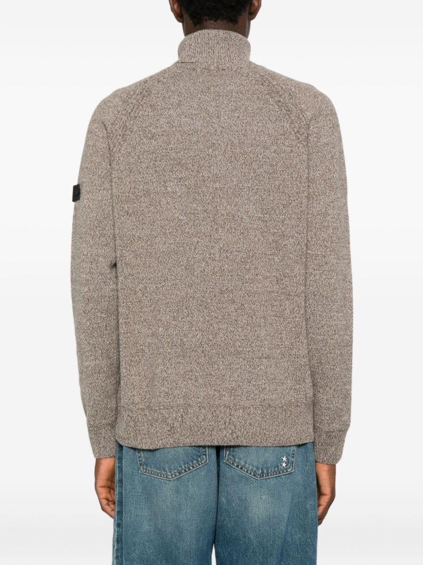 Peuterey Textured Knit Turtleneck Sweater By Peuterey