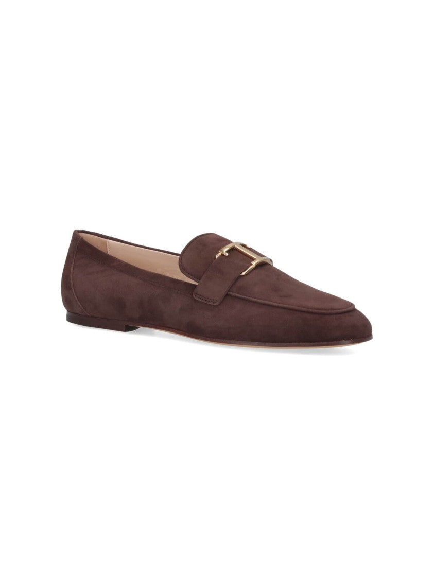 Tod's "T Timeless" Loafers Brown