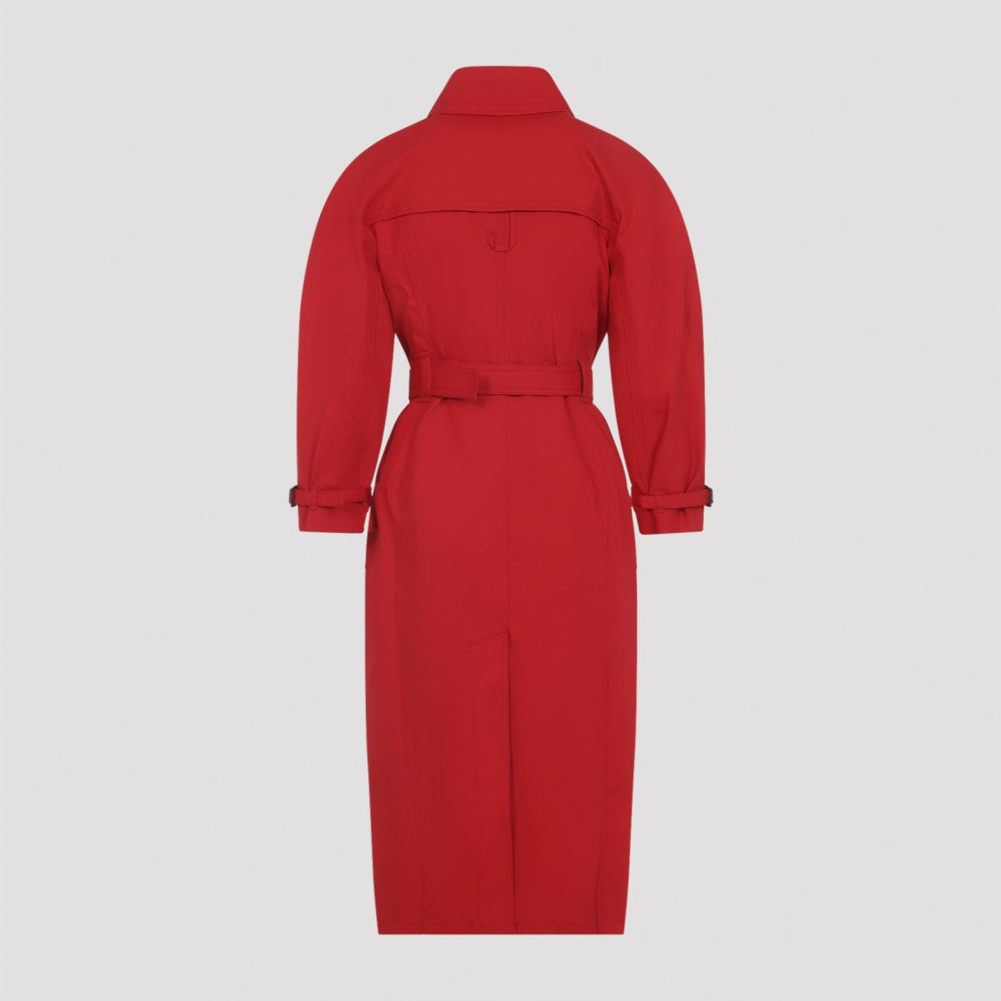 Jacquemus Belted Trench Coat With Structured Collar