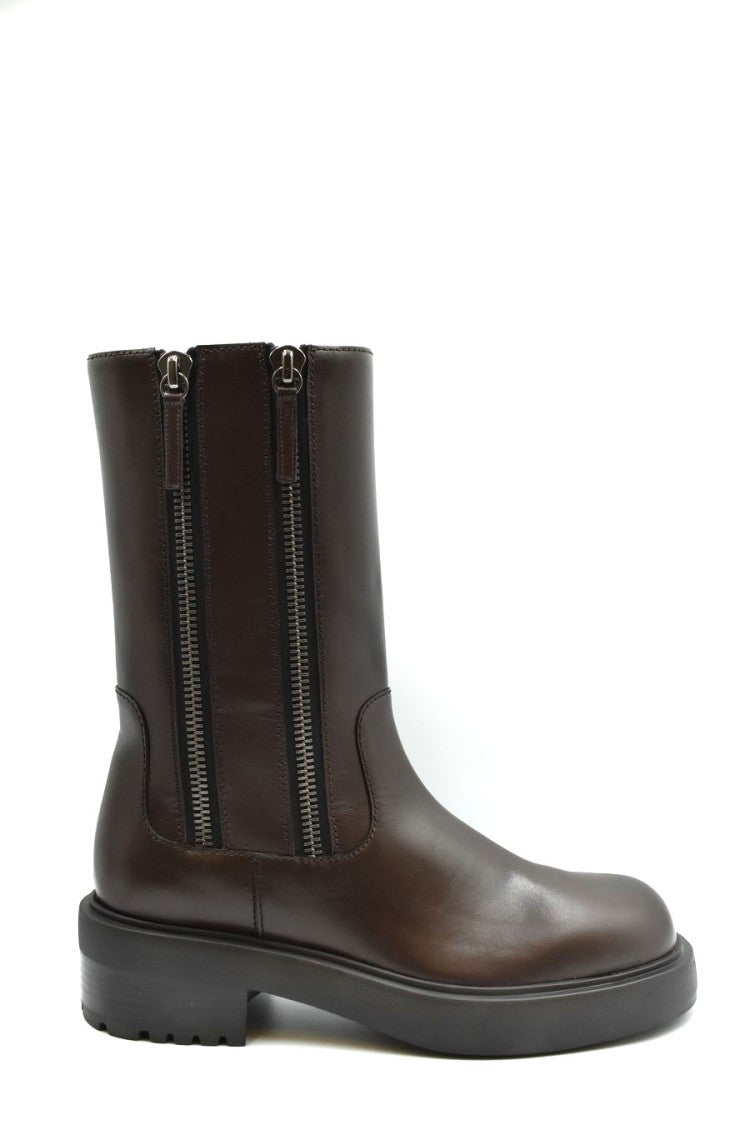Giuseppe Zanotti Leather Ankle Boots