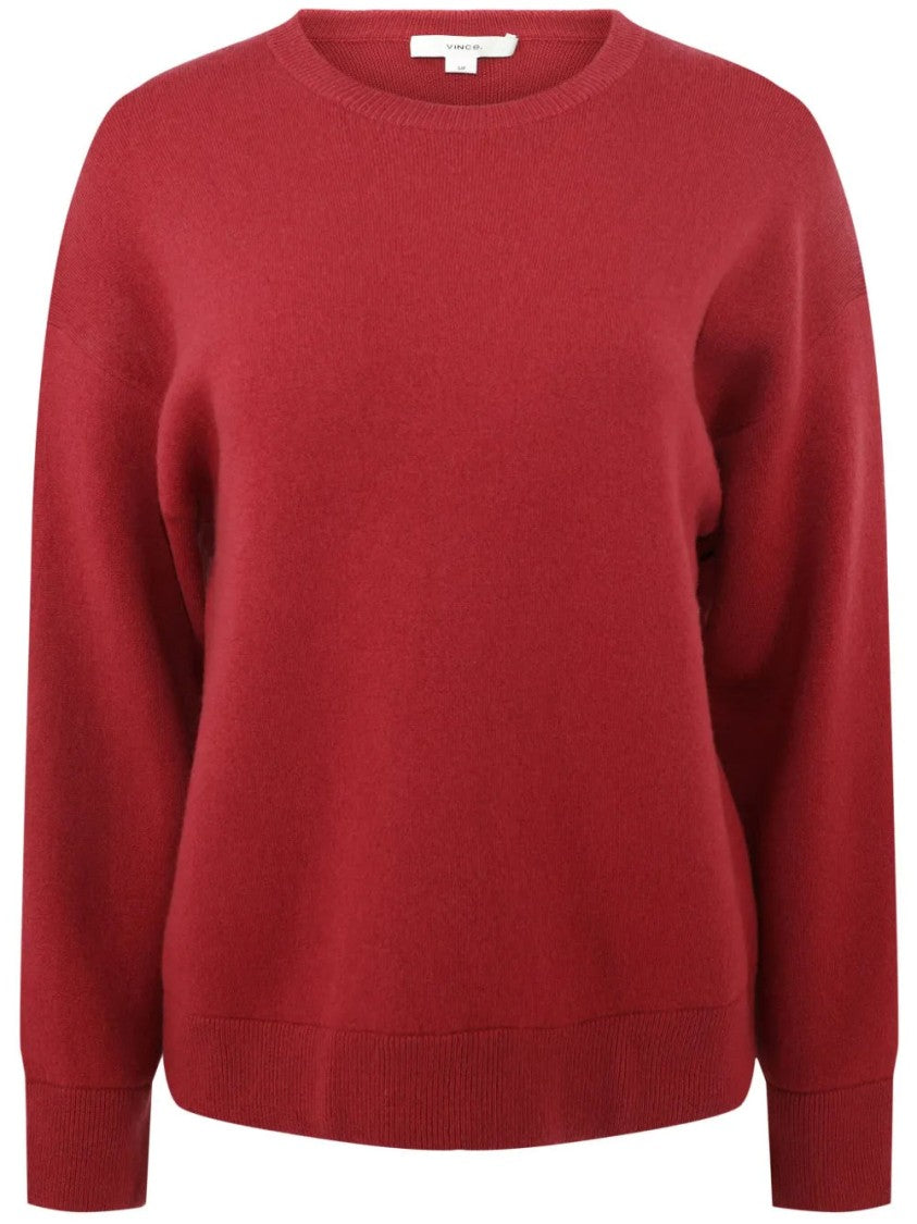 Vince Structured Crew Nk Pullover