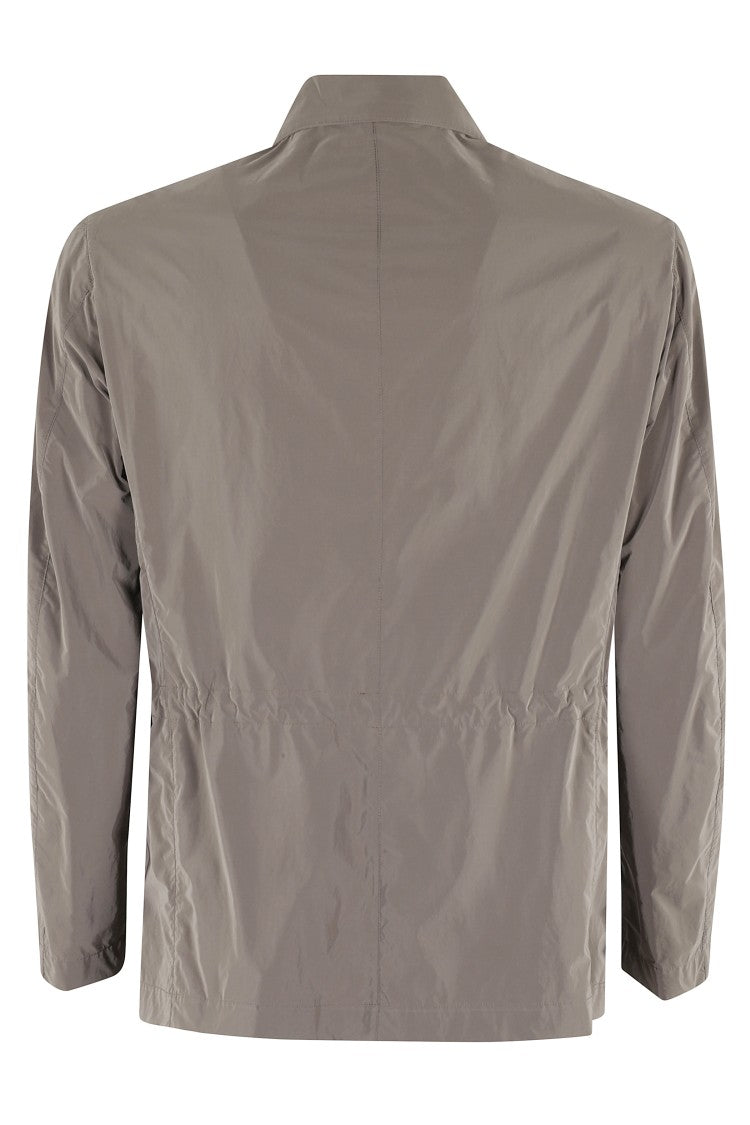 Montecore Lightweight Nylon Jacket With Pointed Collar