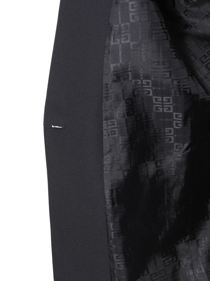 Givenchy Tailored Wool Blazer With Strass Detail