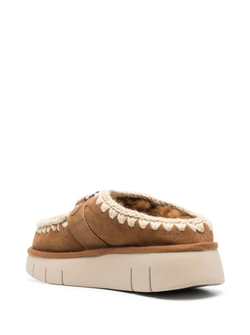 Mou Bounce Clog Metal Logo