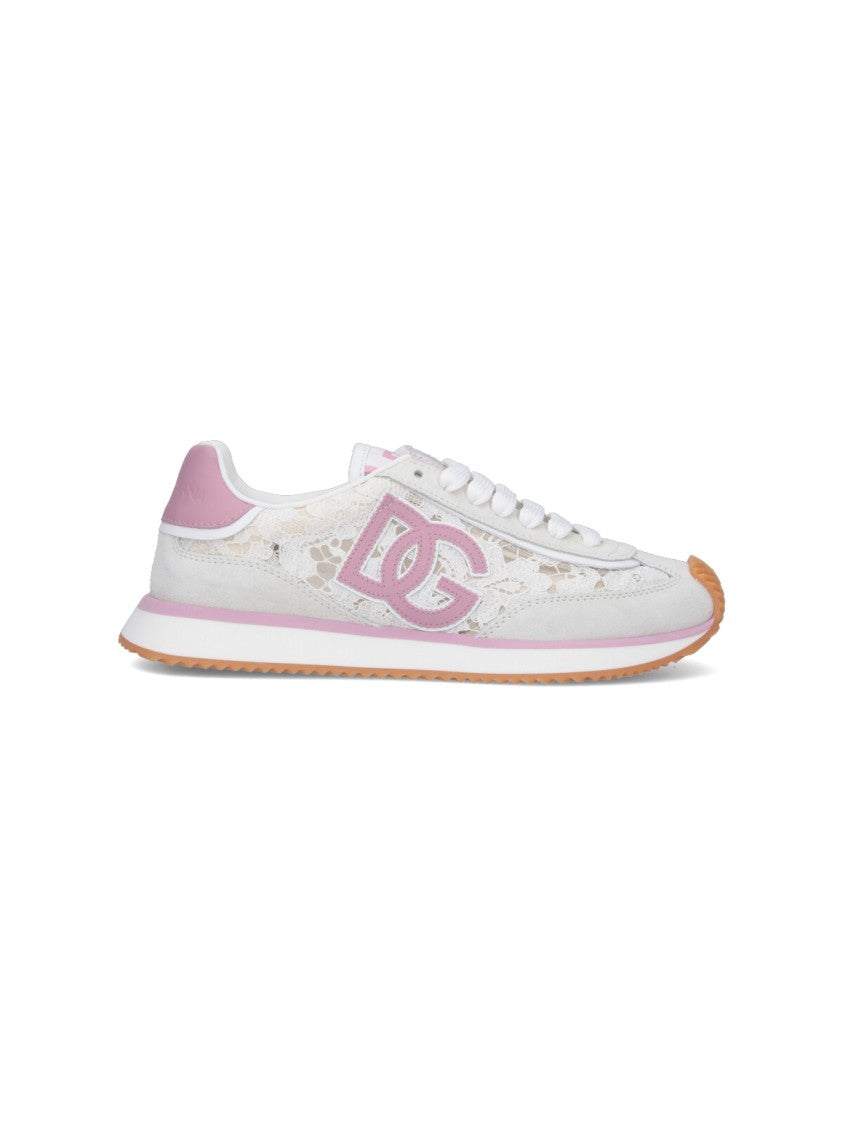 Dolce & Gabbana Cushion Sneakers – White