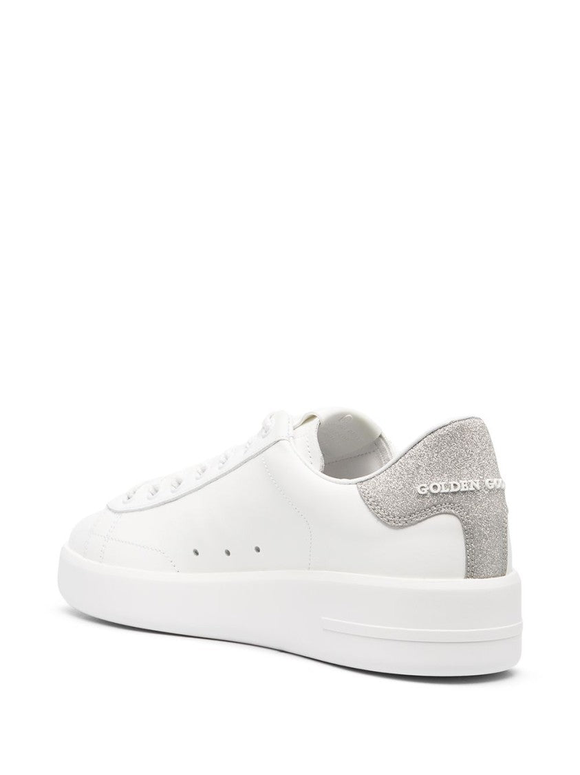 Golden Goose Pure Star Leather Upper Star Glitter Heel