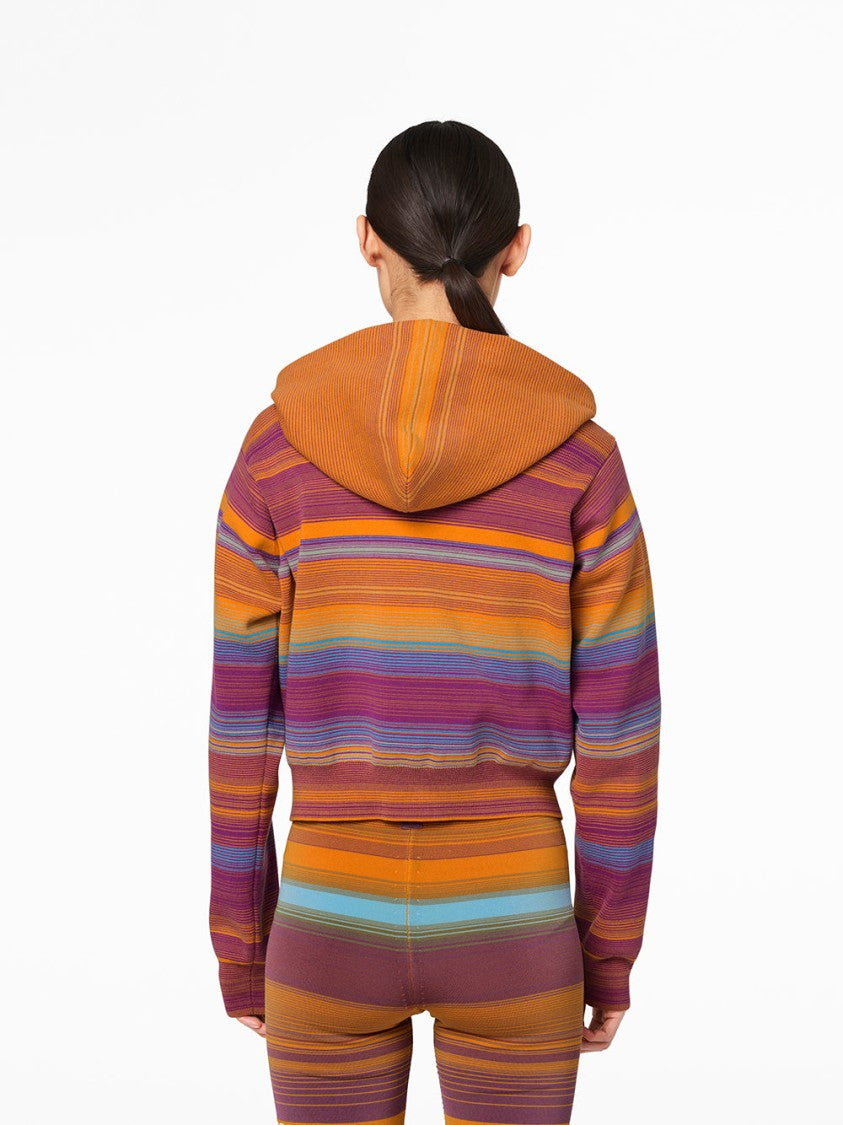 Marc Jacobs Cropped Zip Hoodie