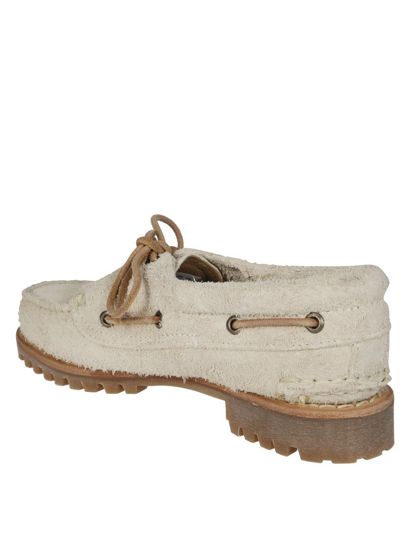 Timberland Natural Suede Noreen Boat Shoes