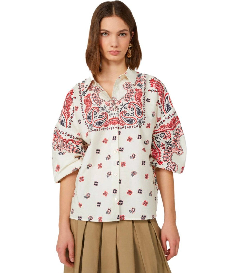 Max Mara Adda Ivory Shirt