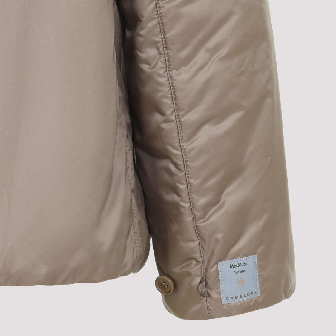 Max Mara Roccia Greenh Jacket With Adjustable Hood