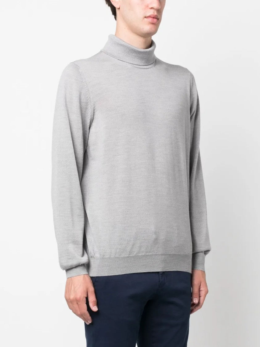 Lardini Finely Knit Wool Sweater