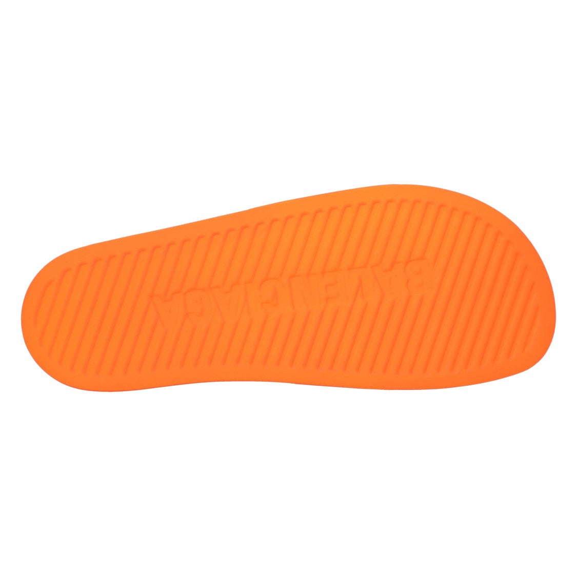 Balenciaga Orange Pool Slide Sandal