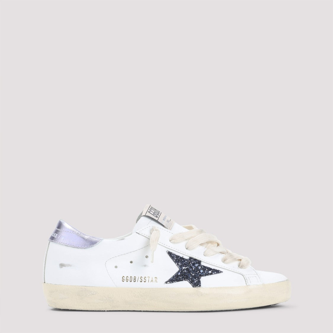Golden Goose White Cow Leather Superstar Sneakers