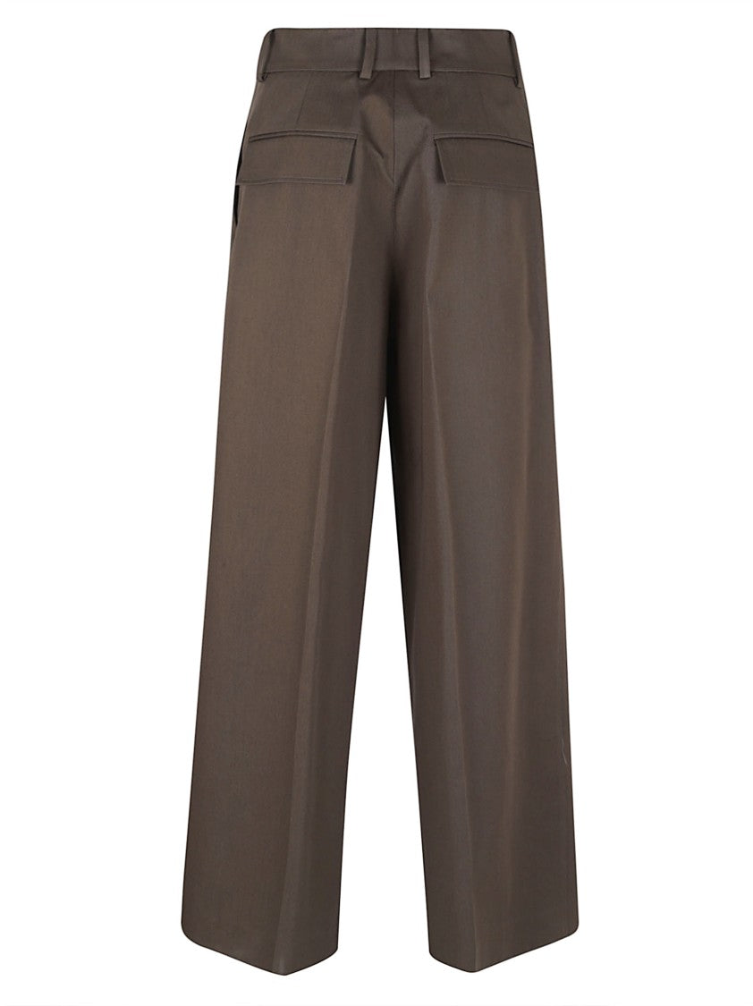 Parosh Cotton Gabardine Trousers