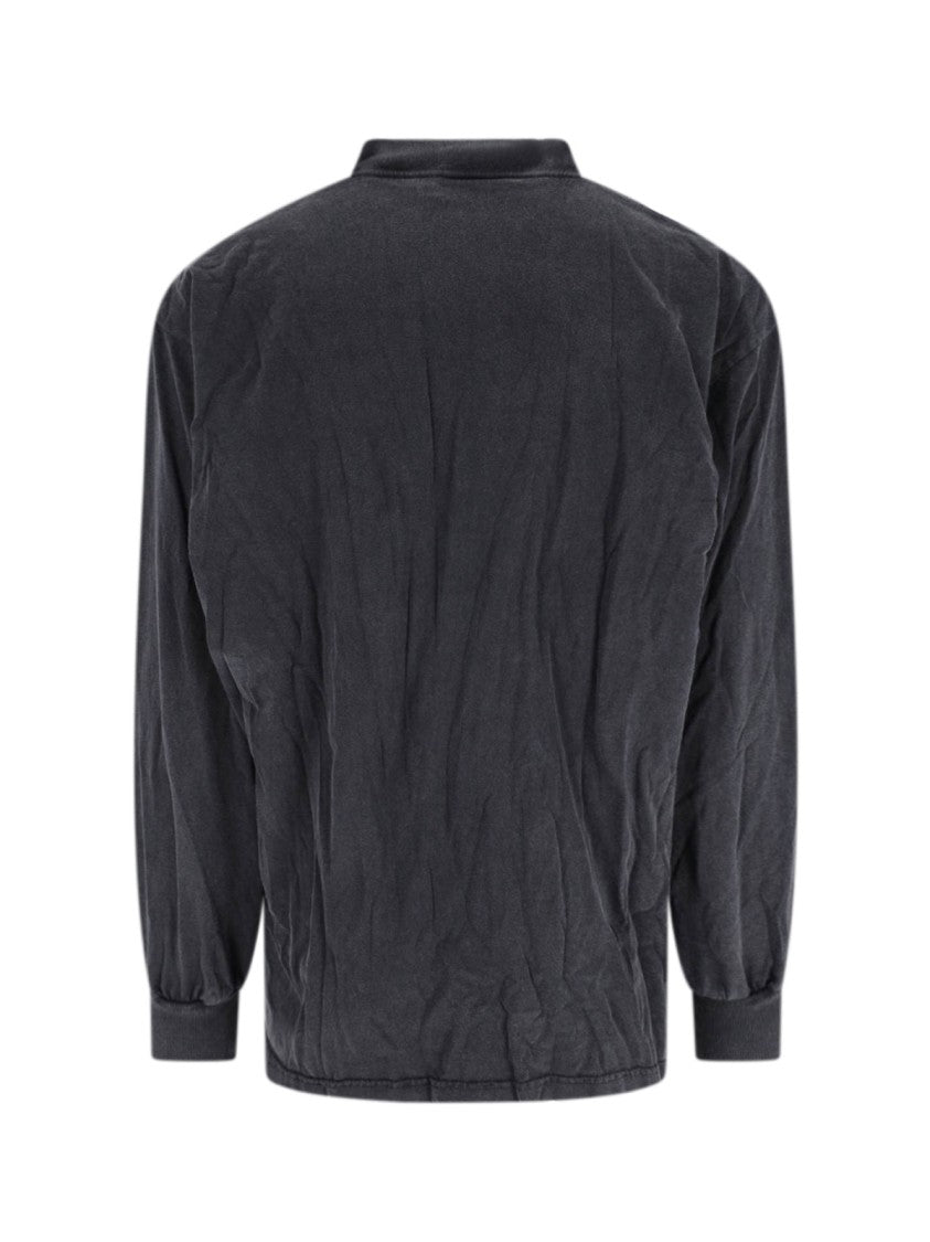 Balenciaga Classic Black T-Shirt With Round Neckline And Short Sleeves