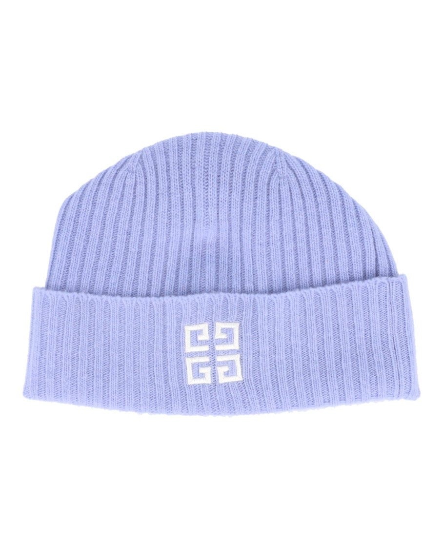 Givenchy Ribbed Embroidered Logo Beanie