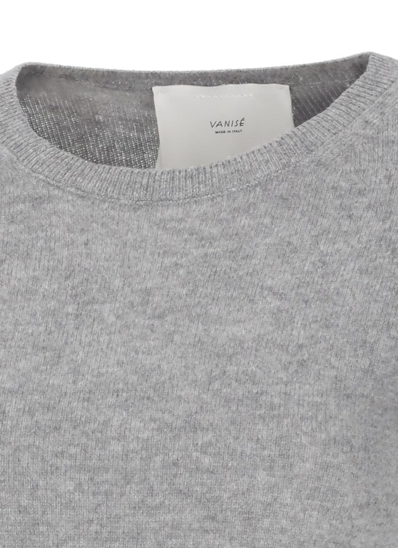 Vanisé Grey Cashmere Sweater