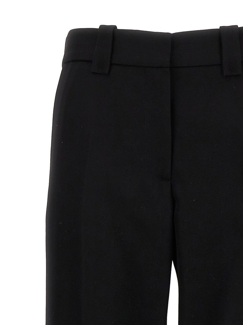 Paco Rabanne Classic Tailored Black Wool Pants