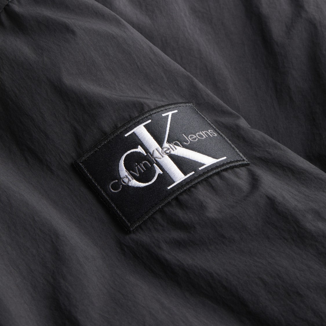 Calvin Klein Soft Curled Nylon Jacket With Hood