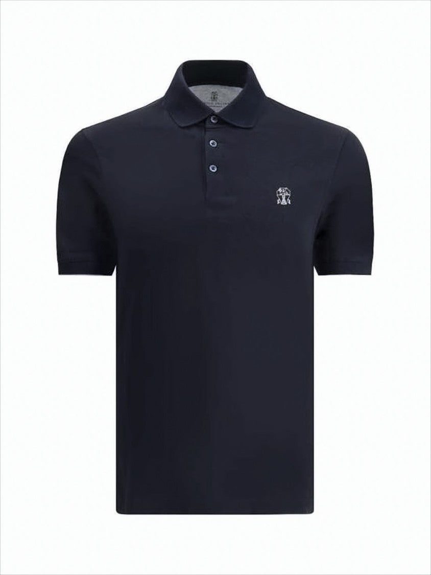 Brunello Cucinelli Classic Short-Sleeve Polo Shirt