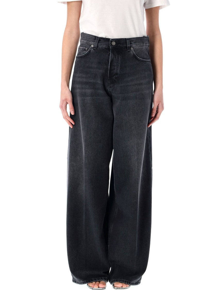 Haikure Bethany High-Waisted Wide-Leg Jeans
