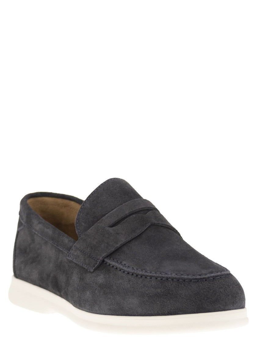 Doucal's Penny - Suede Moccasin
