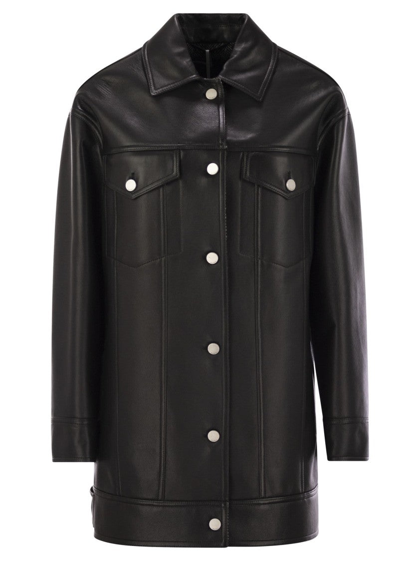 Max Mara Girino - Nappa Leather Over Jacket