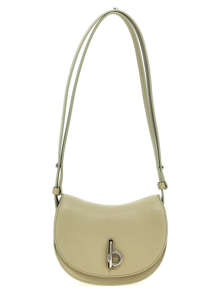 Burberry Smooth Cow Leather Shoulder Bag