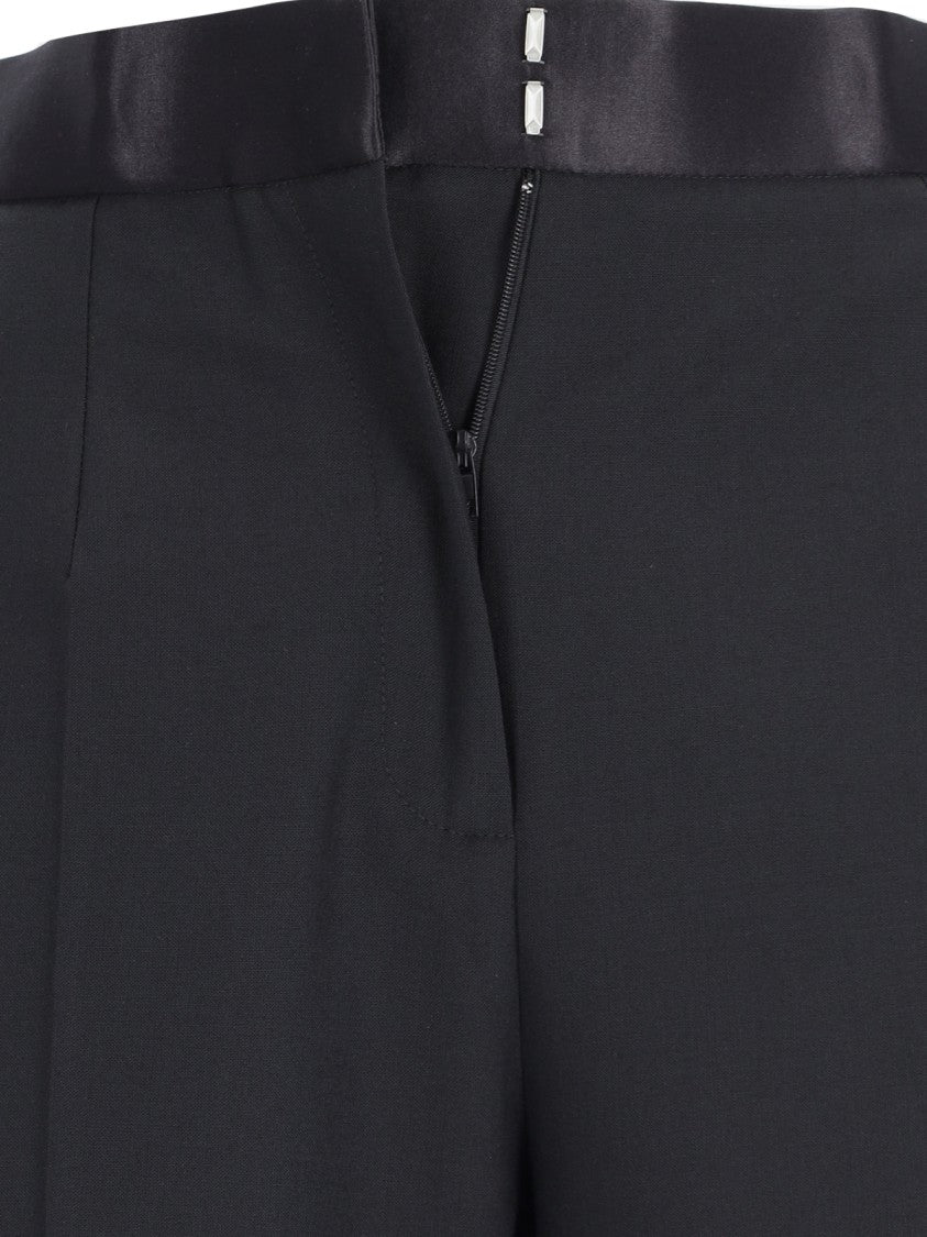 Nensi Dojaka Wool Pants – Black