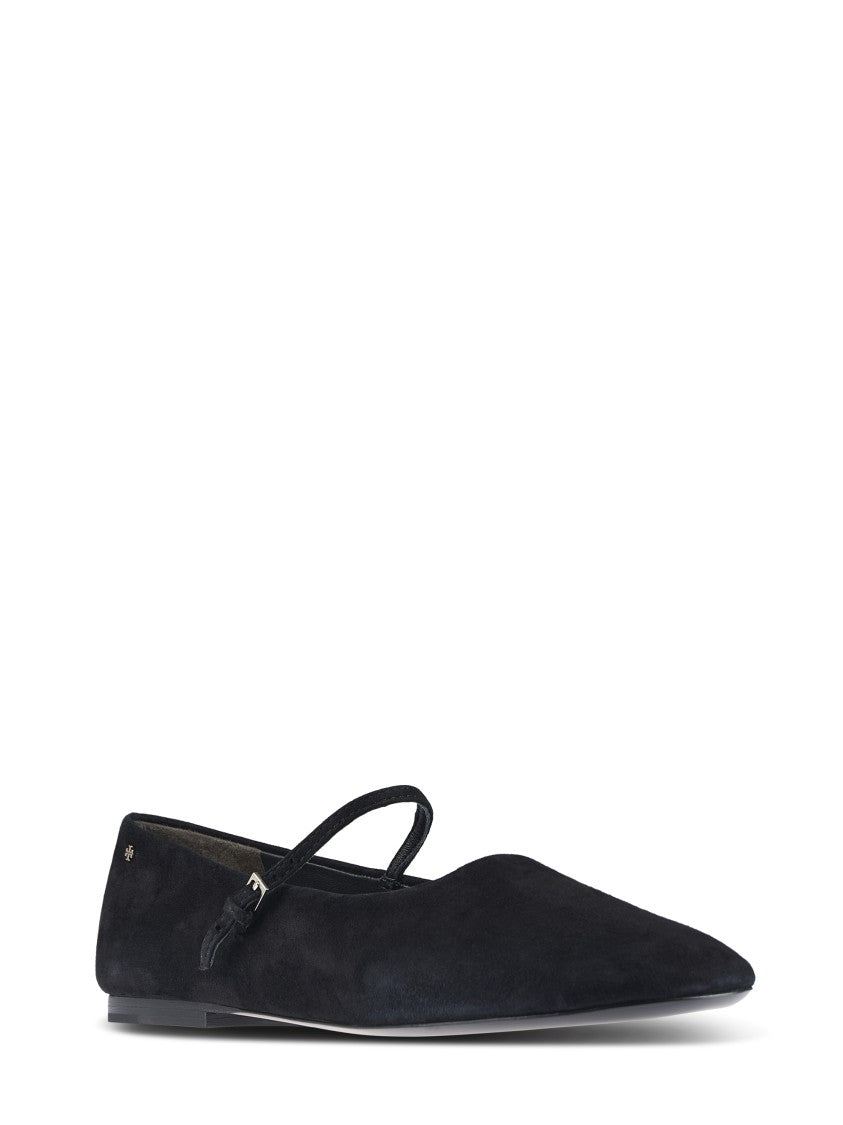 Tory Burch Mary Jane Ballet Flat Shoes With Pointed Toe