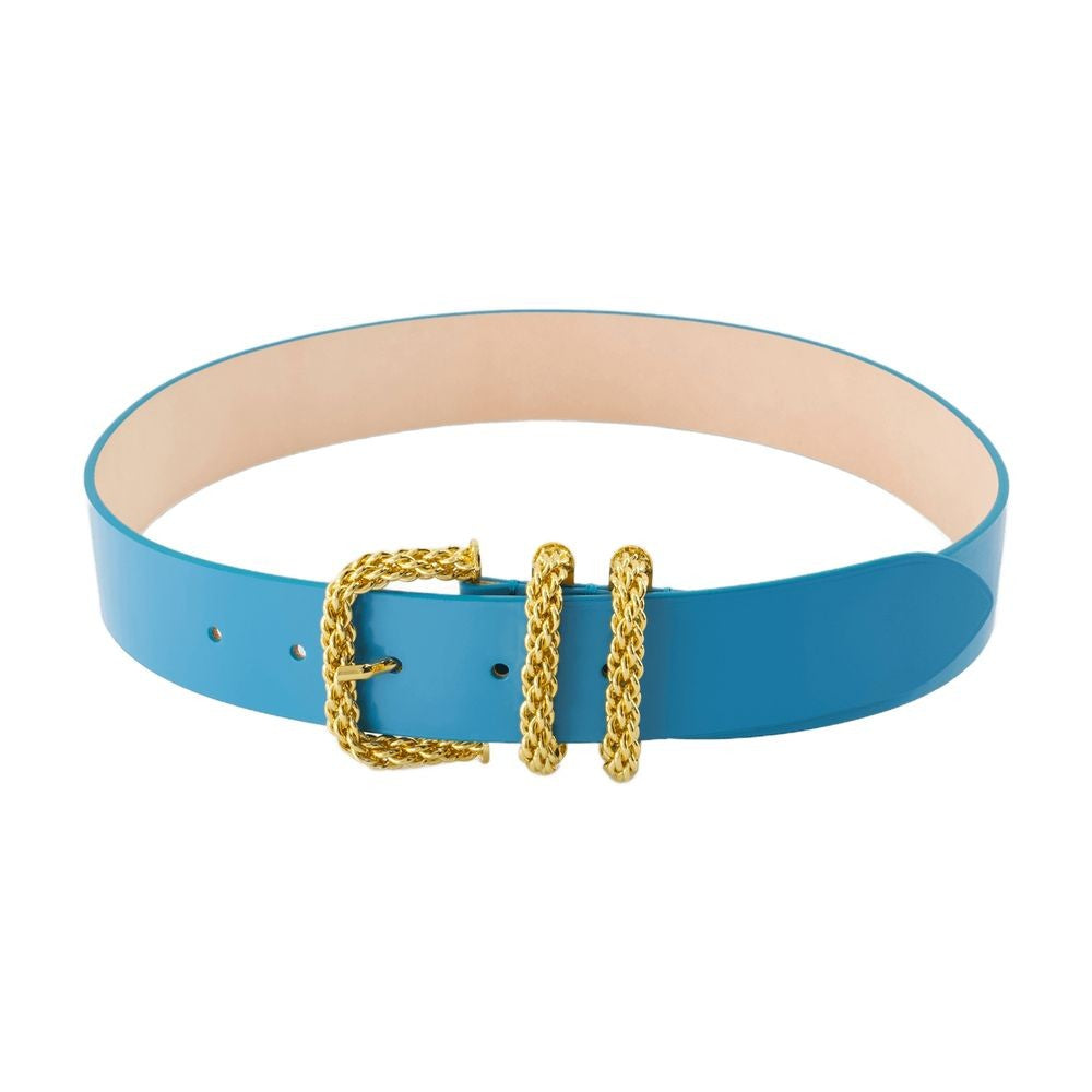 By Far Belt - Leather - Blue
