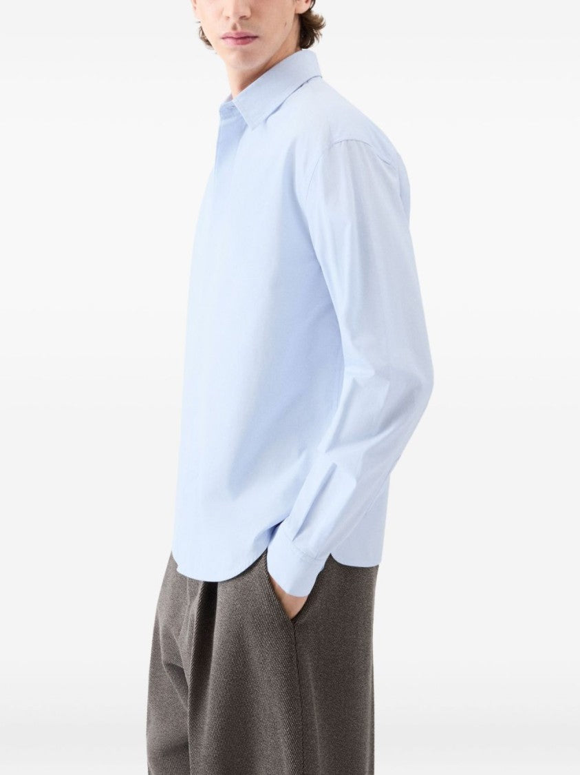 Jacquemus Light Blue Cotton Shirt