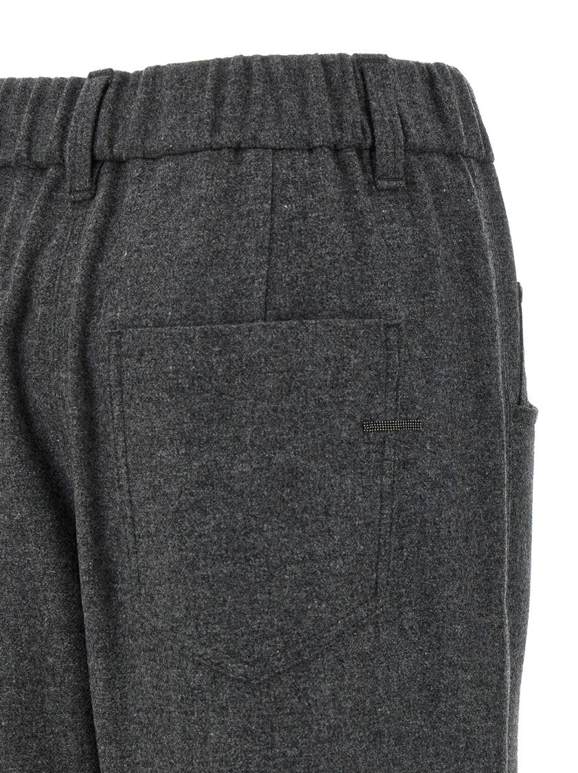 Brunello Cucinelli Wool And Cashmere Pants
