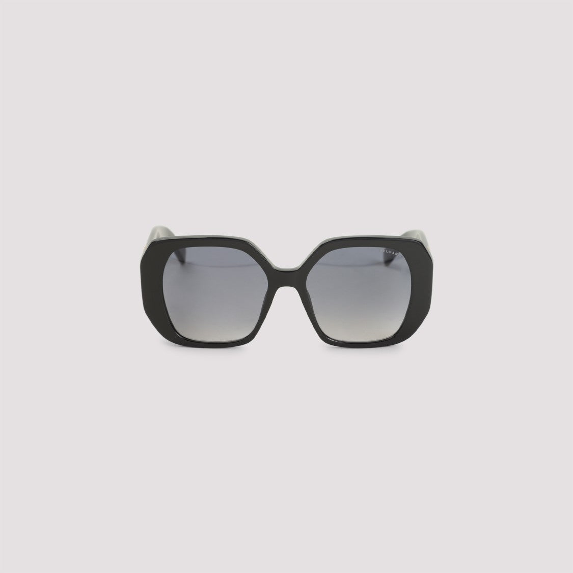 Bulgari Eyewear Tubogas Black Acetate Sunglasses