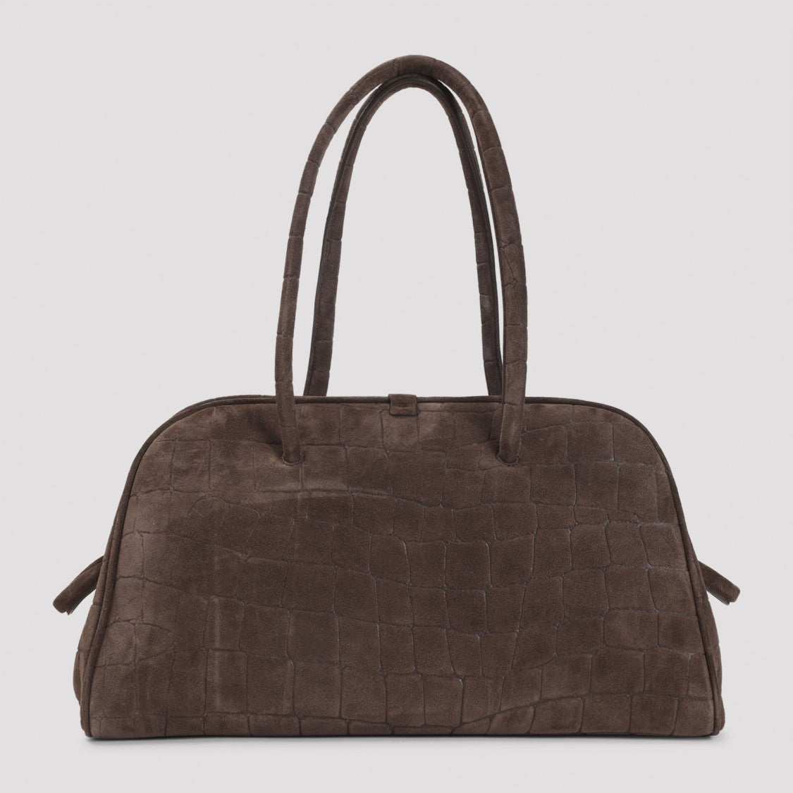 Jacquemus Dark Brown Suede Leather Le Turismo Handbag