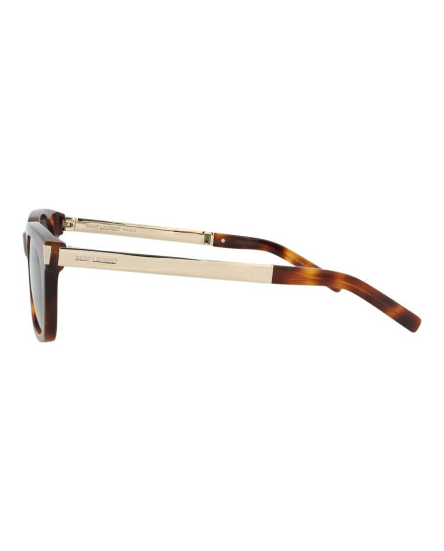 Saint Laurent Square-Frame Recycled Acetate Sunglasses