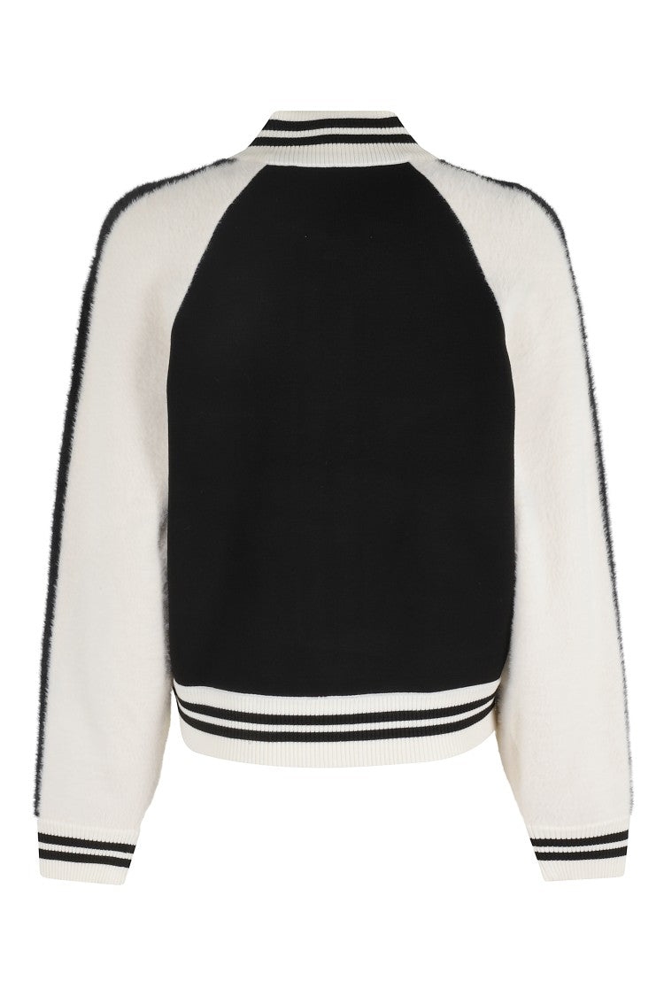 Essentiel Antwerp Idol Knitted Bicolur Jacket