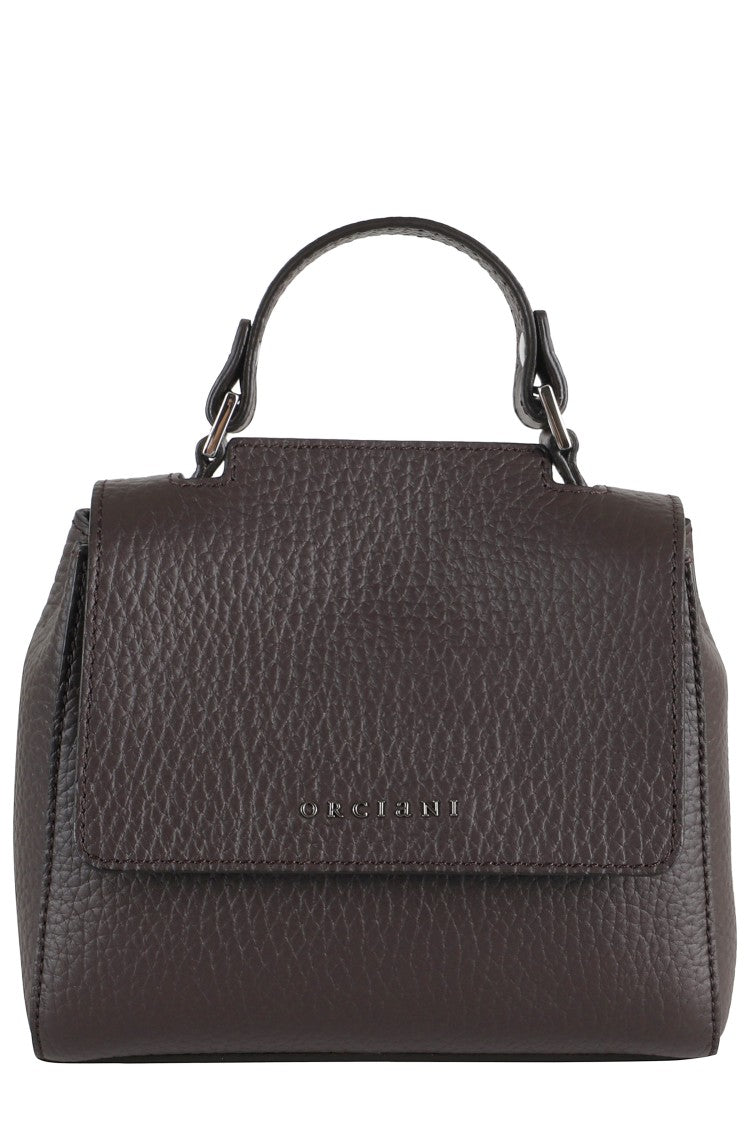 Orciani Soft Pebbled Leather Mini Bag