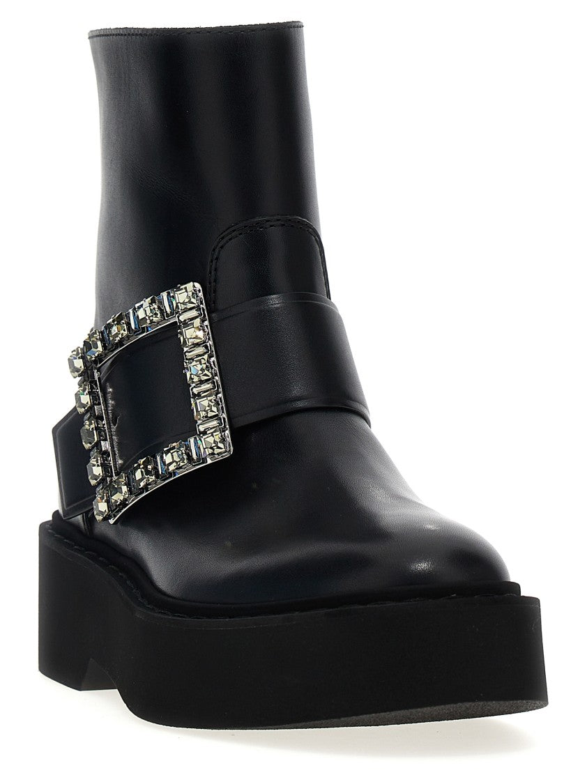 Roger Vivier 'Viv Rangers' Ankle Boots