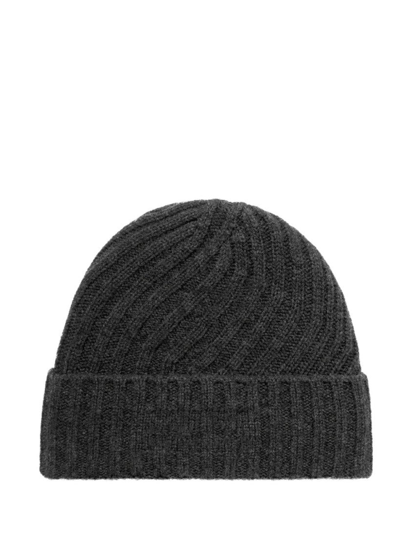 Jacquemus Ribbed Cashmere And Wool Beanie Hat