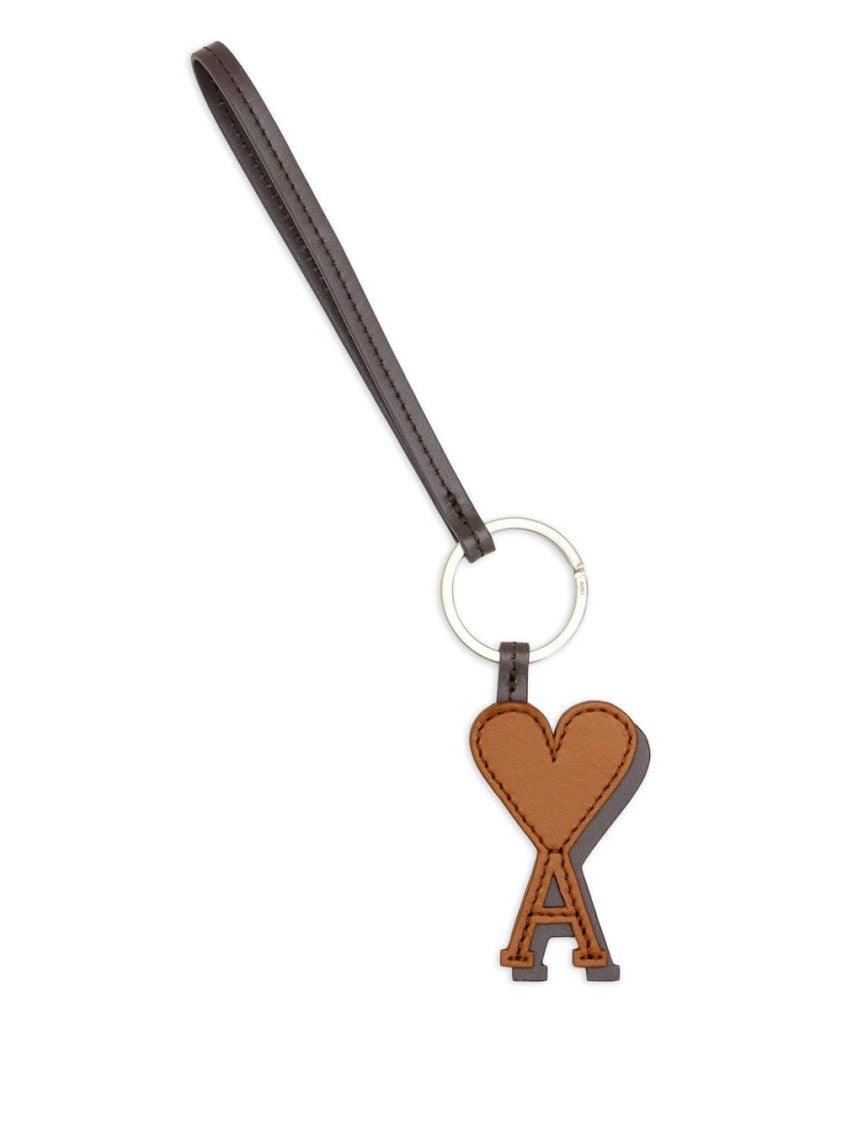 Ami Charming Bag With Leather Logo