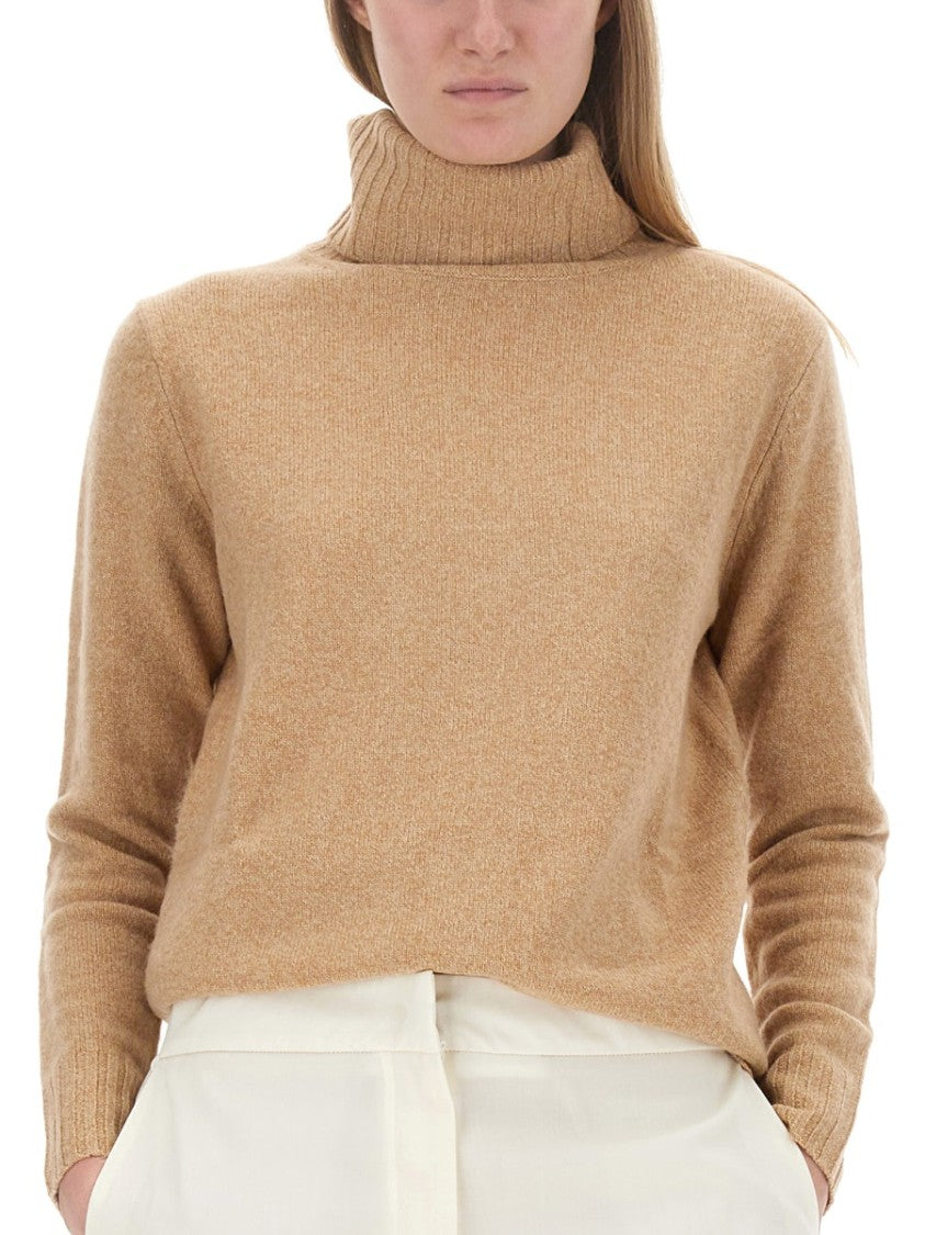 Aspesi High Neck Wool Jersey
