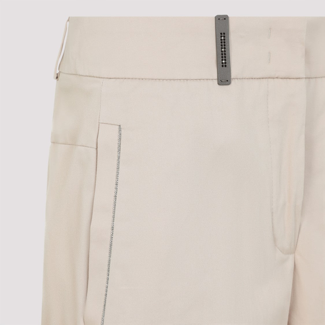 Peserico Beige Cotton Pants