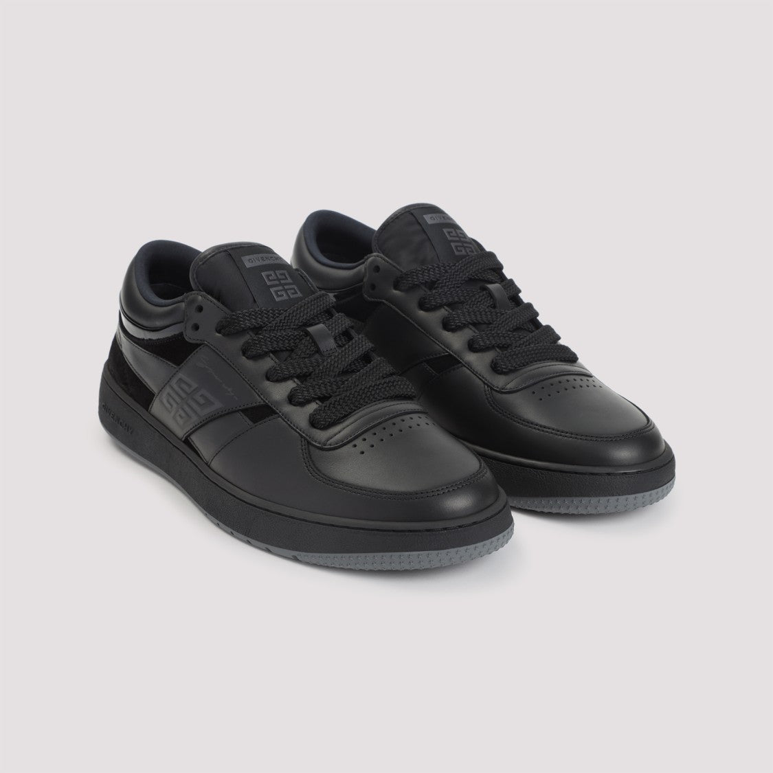 Givenchy Contemporary Black Calf Leather Sneakers
