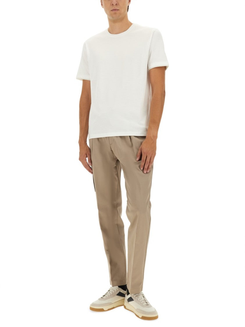 Herno Essential White Cotton T-Shirt